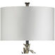 Eda 31 inch 150.00 watt Silver Table Lamp Portable Light