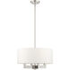 Cresthaven 4 Light 18 inch Brushed Nickel Chandelier Ceiling Light