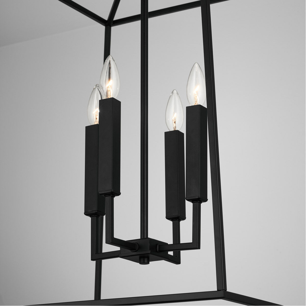 Thea 4 Light 22 inch Matte Black Foyer Ceiling Light