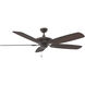 Colony 60 60 inch Roman Bronze with Bronze Blades Ceiling Fan
