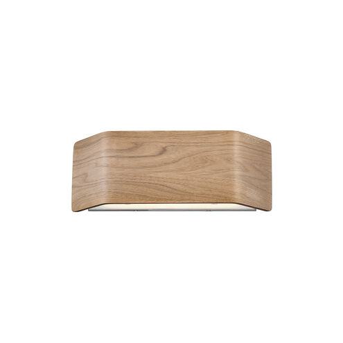 Asgard LED 2 inch Walnut ADA Wall Sconce Wall Light