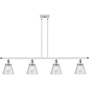 Ballston Small Cone 4 Light 48.00 inch Island Light