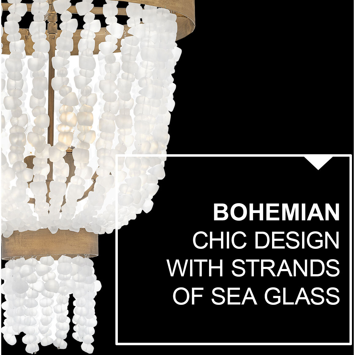 Dune LED 18 inch Burnished Gold Pendant Ceiling Light