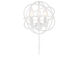 North LED White Fan Light kit