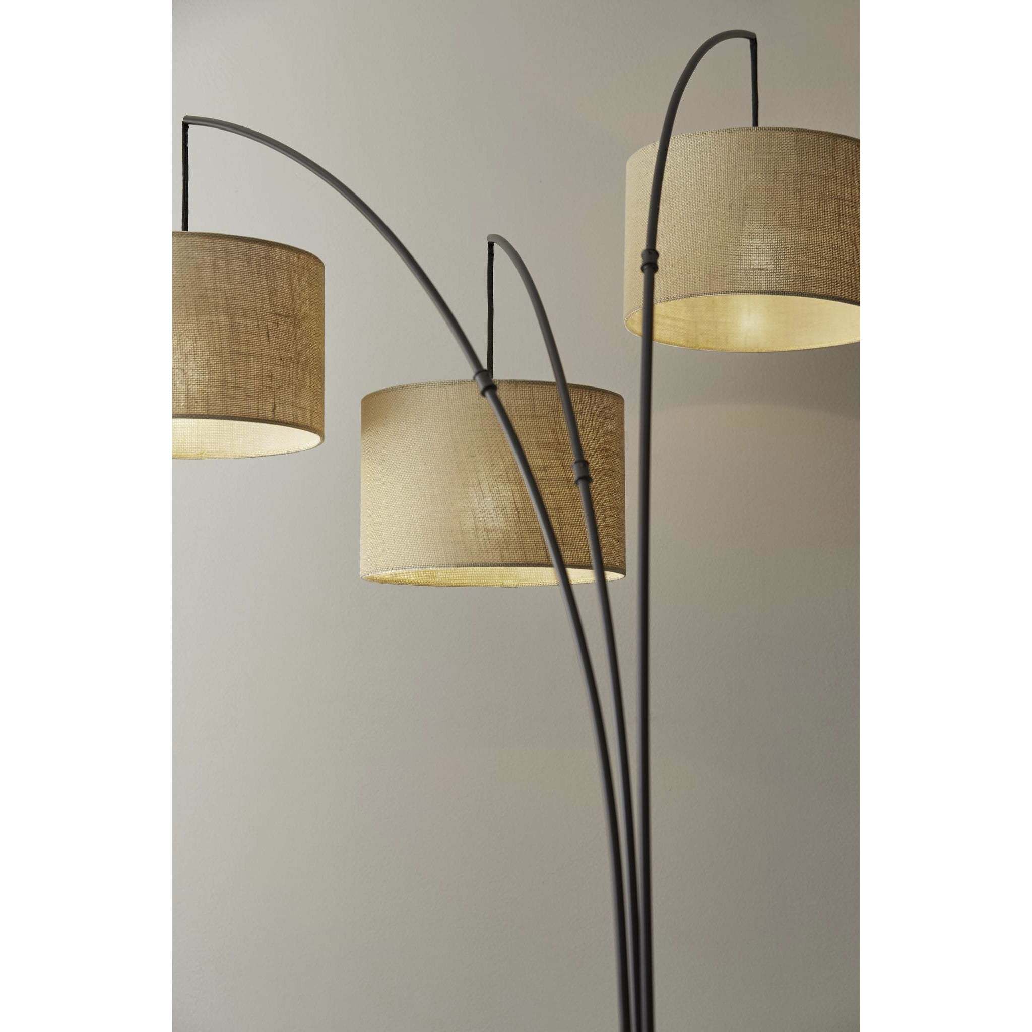 Trinity 84 inch 100 watt Antique Bronze Arc Lamp Portable Light