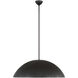 Kelly Wearstler Utopia LED 30 inch Aged Iron Sculpted Pendant Ceiling Light