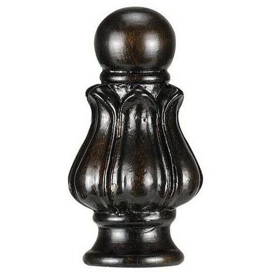 Signature Faux Wood Finial