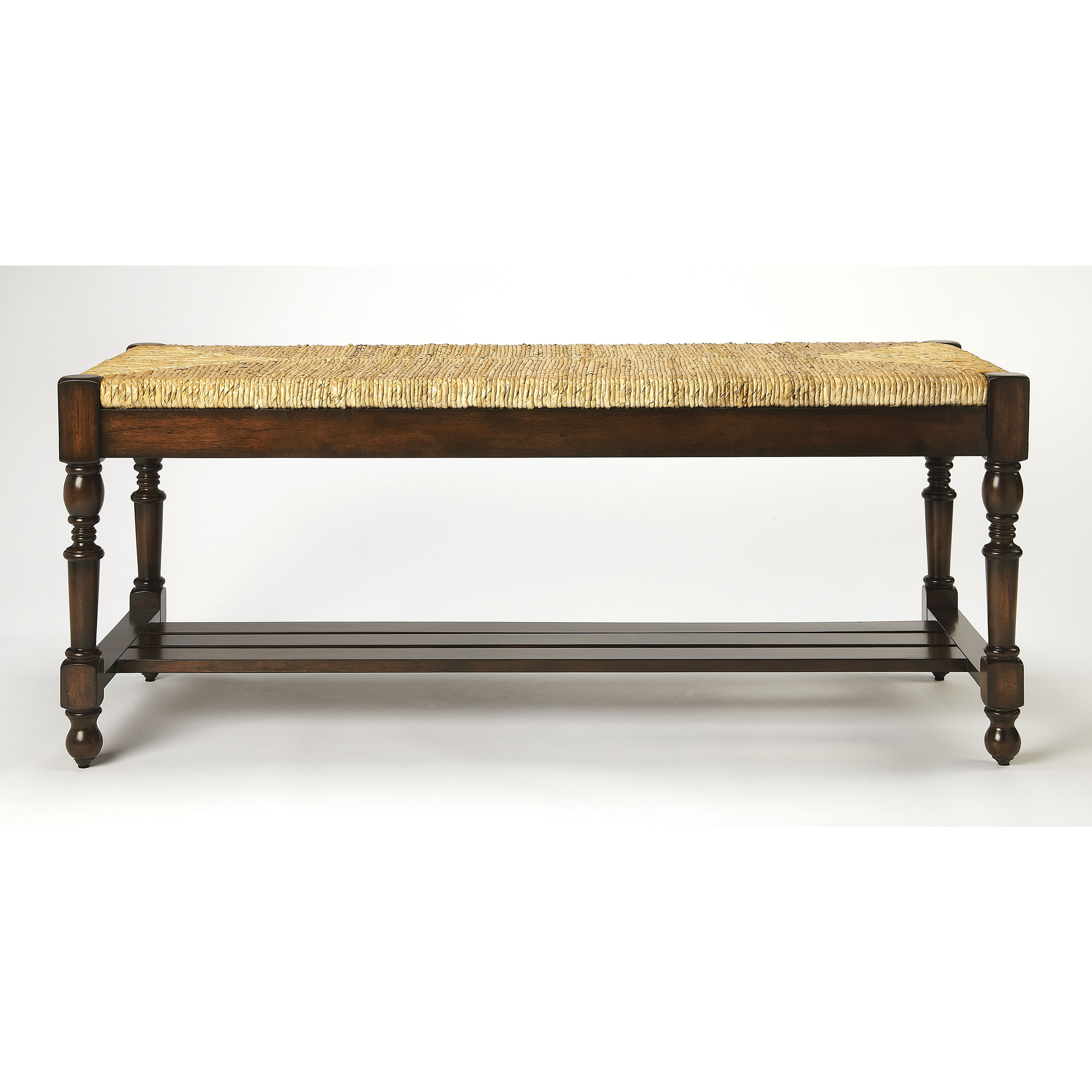 Ravello Woven Wicker Heritage Bench