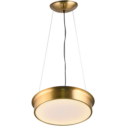 Canada LED 16 inch Gold Pendant Ceiling Light