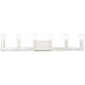 Solna 6 Light 44 inch Brushed Nickel Vanity Sconce Wall Light