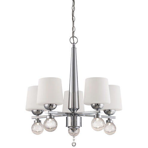 Astoria LED 23.25 inch Chrome Chandelier Ceiling Light