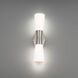 Locke LED 4.88 inch Brushed Nickel Bath Vanity & Wall Light, dweLED