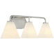 Blair 3 Light 25.5 inch Satin Nickel Bath Wall Light