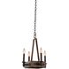 Duluth 4 Light 21 inch Satin Bronze Chandelier Ceiling Light