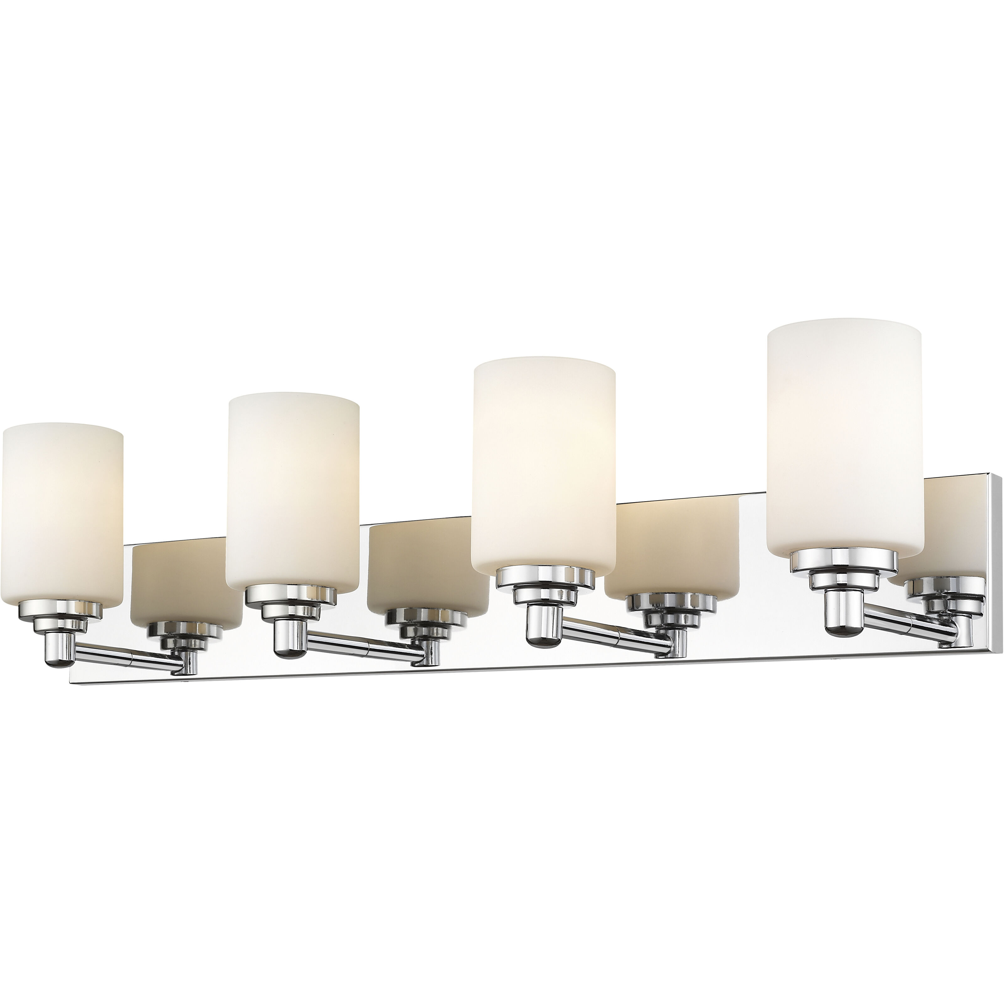 Soledad 4 Light 31.5 inch Chrome Vanity Wall Light