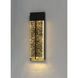 Cascade LED 21 inch Black Outdoor Wall Mount