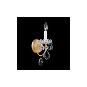 New Orleans 1 Light 6 inch Etruscan Gold Wall Sconce Wall Light in New Orleans Swarovski