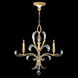 Beveled Arcs 4 Light 28 inch Gold Chandelier Ceiling Light in Gold Leaf