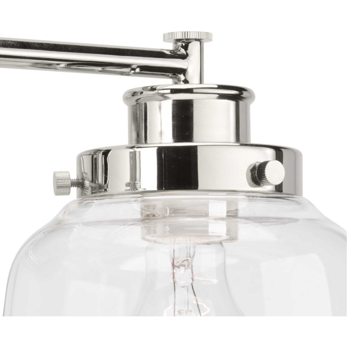 Judson 4 Light 36 inch Polished Nickel Bath Vanity Wall Light