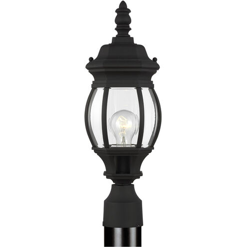 Wynfield 1 Light 18.5 inch Black Outdoor Post Lantern, Small