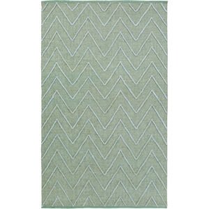 Mateo 36 X 24 inch Green and Blue Area Rug, Jute