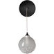 Fritz 1 Light 5.5 inch Ink Sconce Wall Light