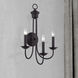 Estate 3 Light 14 inch Bronze Wall Sconce Wall Light