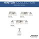 Hinton 1 Light 8 inch Brushed Nickel Flush Mount Ceiling Light