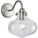 Clara Sconce Wall Light in Brushed Nickel