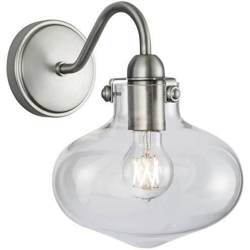 Clara Sconce Wall Light in Brushed Nickel