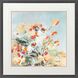 Florals Collection Red Framed Art
