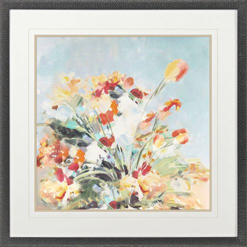 Florals Collection Red Framed Art