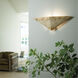 Ambiance Triangle LED 20.75 inch Greco Travertine ADA Wall Sconce Wall Light