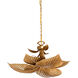Wildwood 6 Light 24 inch Antique Gold Chandelier Ceiling Light