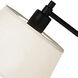 Real Simple 15.75 inch 100 watt Matte Black Powder Coat Table Lamp Portable Light