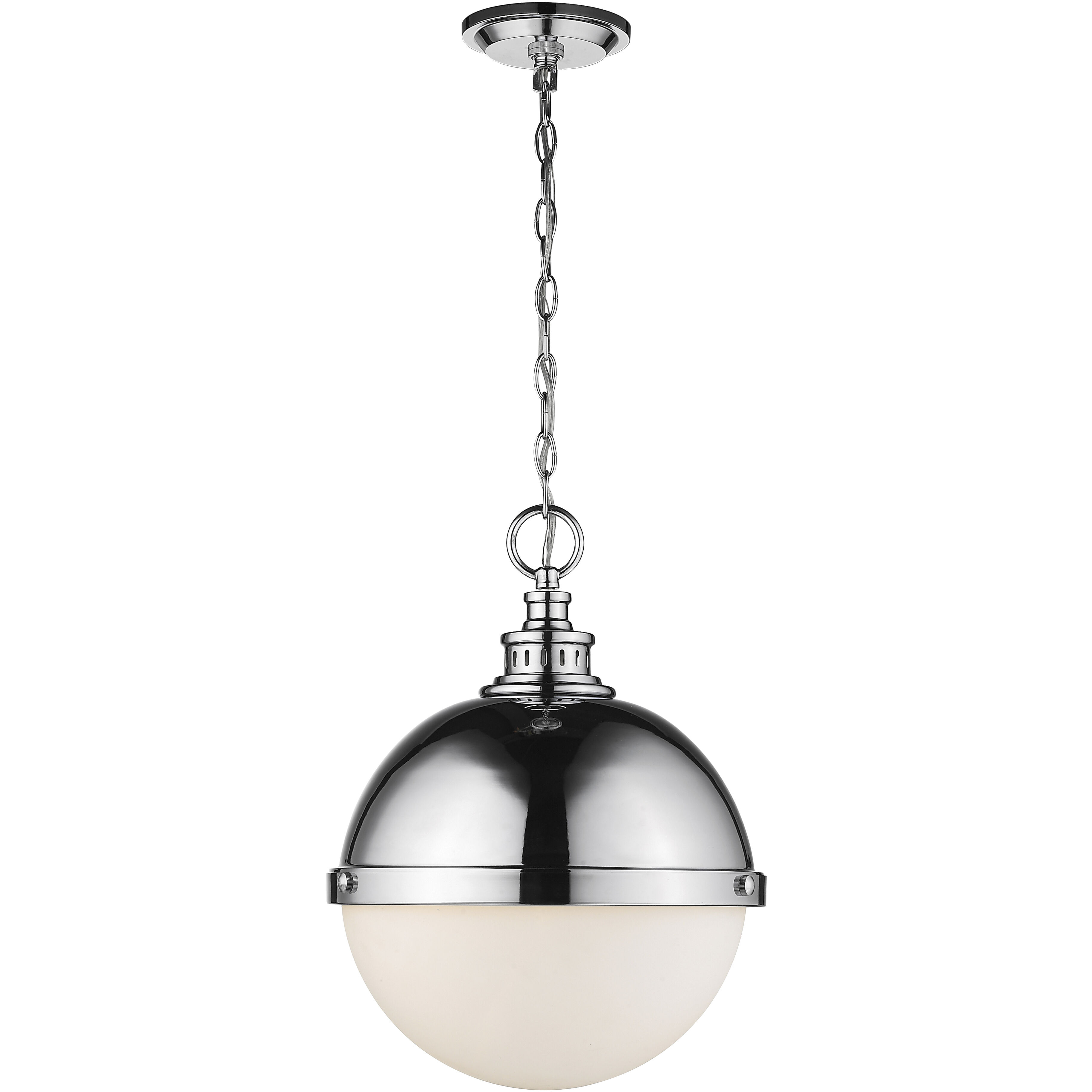Peyton 2 Light 14.75 inch Chrome Pendant Ceiling Light