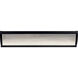 Roone LED 24 inch Matte Black Bathroom Vanity Light Wall Light, Medium