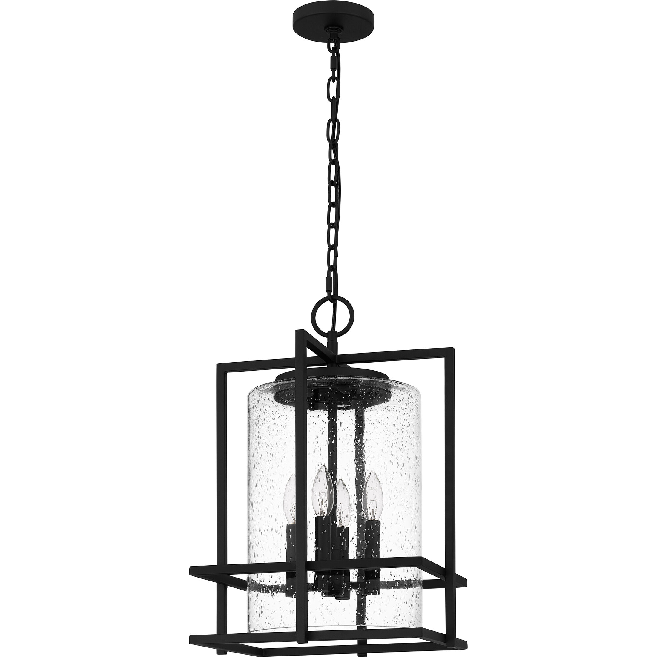 Damien 4 Light 14 inch Earth Black Pendant Ceiling Light