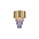 Canada 3 Light 8 inch Gold Wall Sconce Wall Light