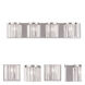 Ashton 4 Light 34.25 inch Brushed Nickel ADA Vanity Sconce Wall Light
