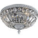 Lemire 3 Light 12 inch Chrome Flush Mount Ceiling Light