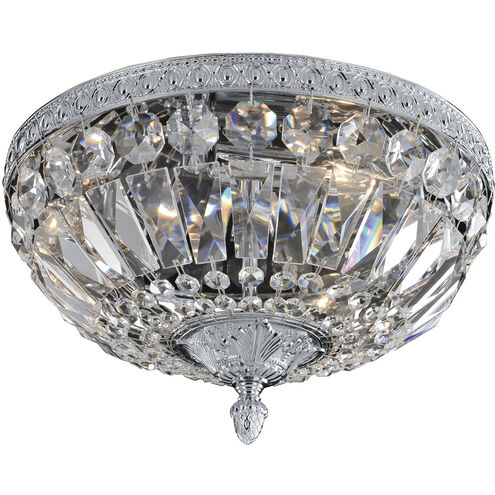 Lemire 3 Light 12 inch Chrome Flush Mount Ceiling Light