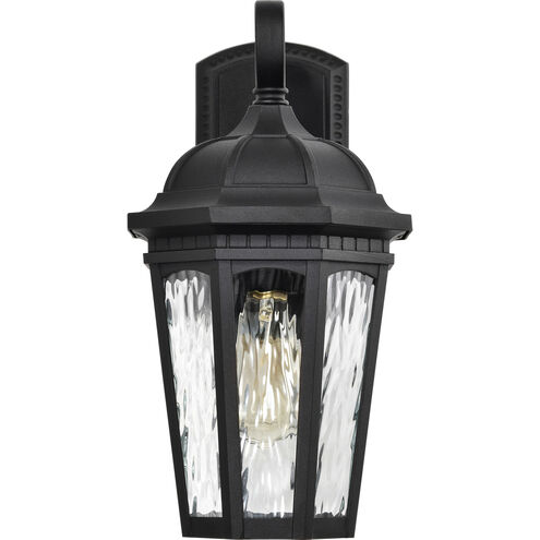 East River 16 inch Matte Black Outdoor Wall Lantern, Large
