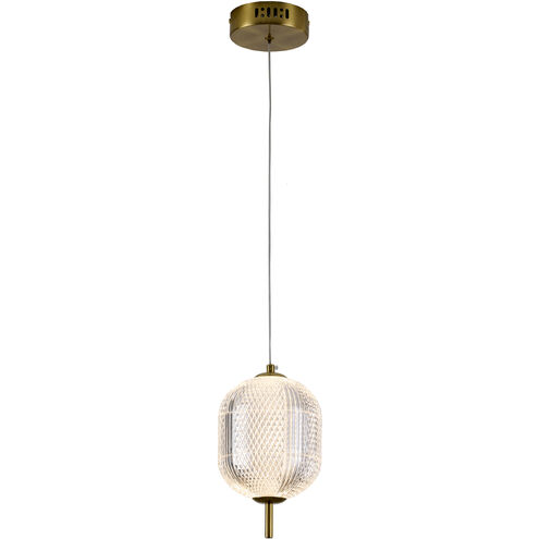 Canada LED 6 inch Brass LED Pendant Ceiling Light