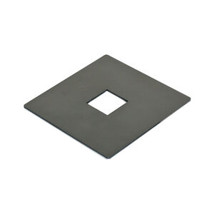 H-Type Black Outlet Box Cover Ceiling Light