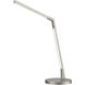 Miter 16.5 inch 12 watt Brushed Nickel Table Lamp Portable Light