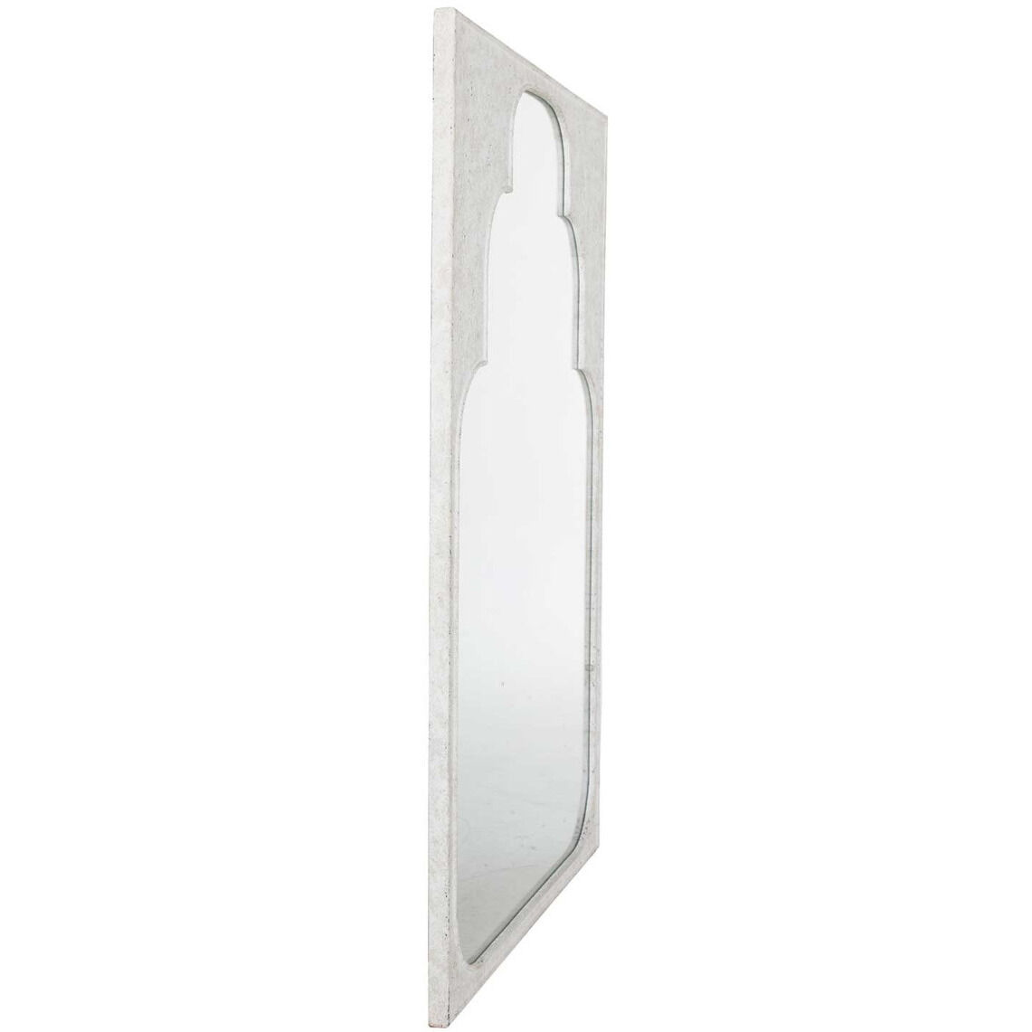 Maryland 42.5 X 28 inch Whitewashed Wood / Clear Mirror Mirror