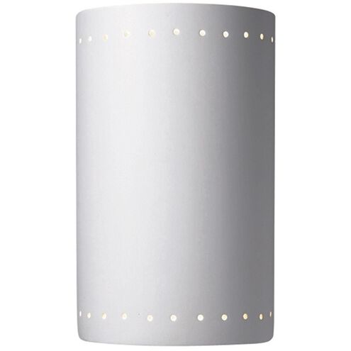 Ambiance Cylinder 2 Light 7.75 inch Bisque ADA Wall Sconce Wall Light, Large