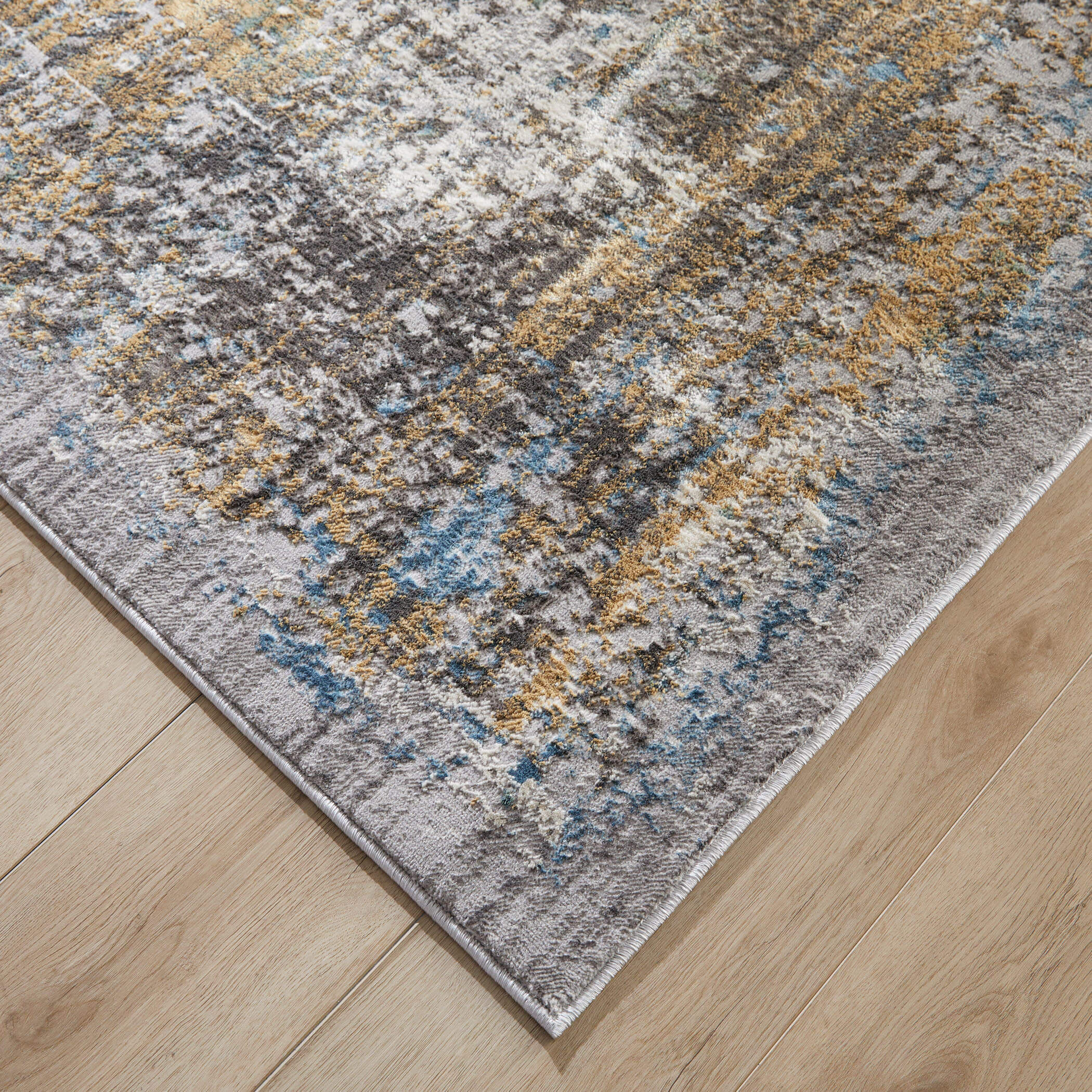 Adara 130 X 94 inch Mineral Tones Rug in 8 x 11