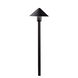 Fundamentals 12 3.00 watt Textured Black Landscape 12V LED Path/Spread in 3000K